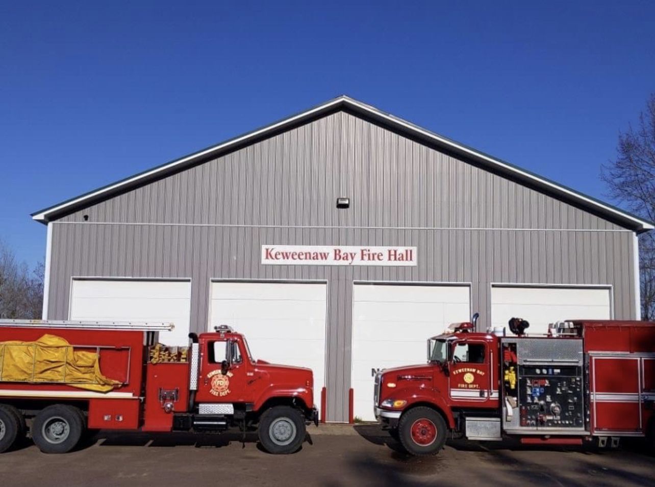New Fire Trucks for Keweenaw Bay Fire
