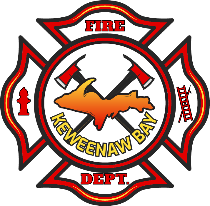Logo for the Keweenaw Bay Fire Department