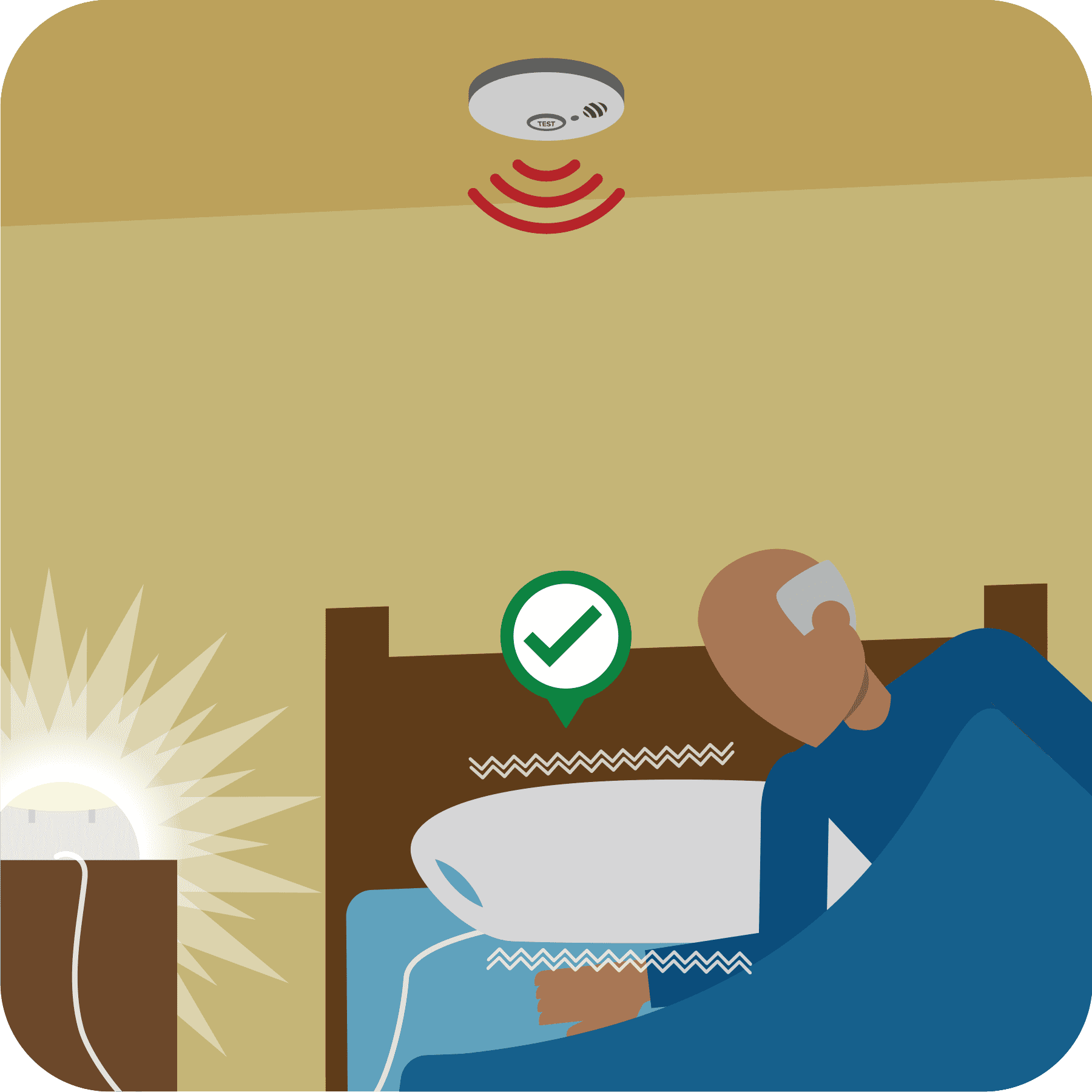 Smoke detector information Smoke detector for fire prevention